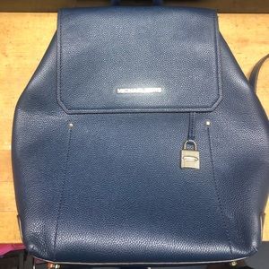Michael Kira Leather Backpack